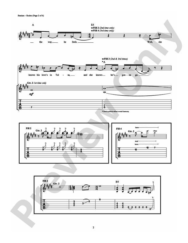 Rodeo - Guitar TAB (Digital Download)