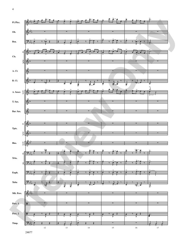 Diamondwood Celebration - Concert Band Conductor Score & Parts (Digital Download)