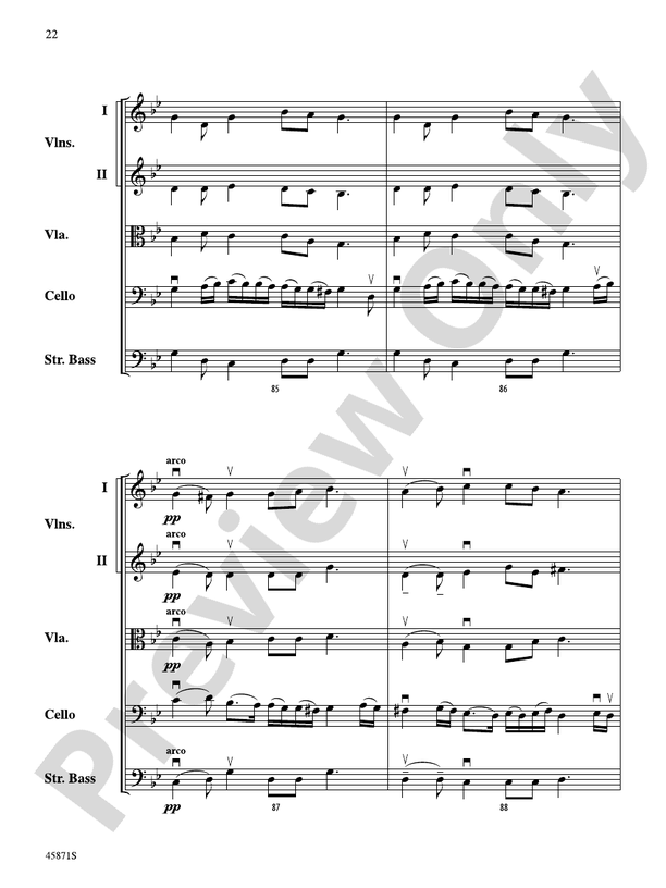 Hemispheres - String Orchestra Conductor Score & Parts (Digital Download)