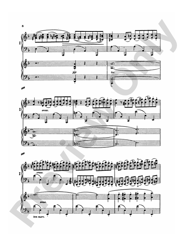 Brahms - Piano Works, Volume III (2 Concertos, Paganini Variations & Waltzes) - Piano Solo (Digital Download)