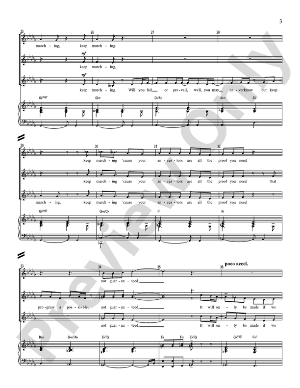 Keep Marching - SSA Choral Octavo (Digital Download)