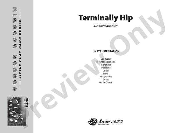 Terminally Hip (Grade 3) - Jazz Ensemble Conductor Score & Parts (Digital Download)
