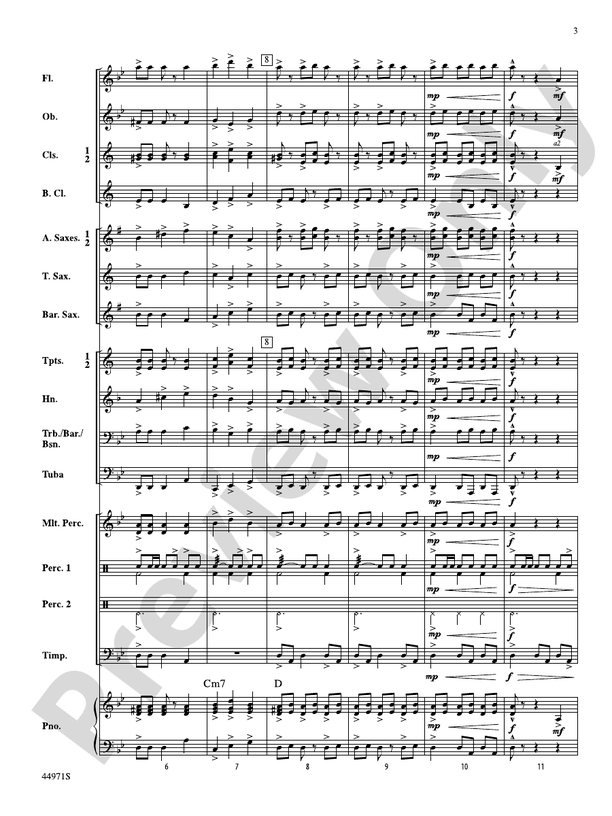 El Toro - Concert Band Conductor Score & Parts (Digital Download)