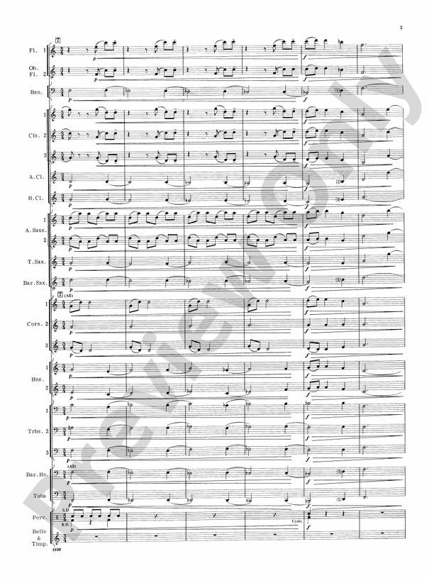 Blue Ridge Rhapsody - Concert Band Conductor Score & Parts (Digital Download)