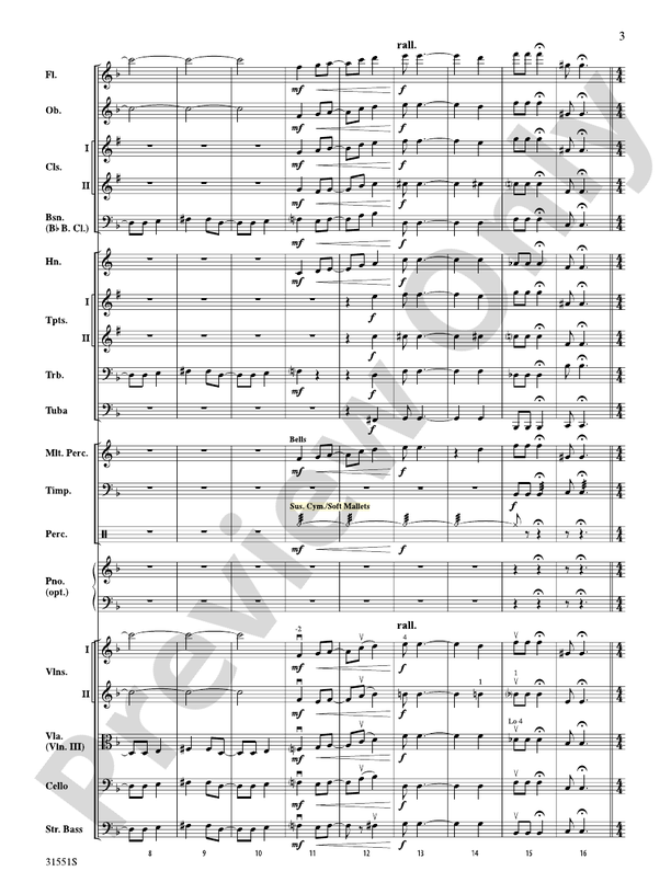 It's All About Love! – Full Orchestra Conductor Score & Parts (Digital Download)