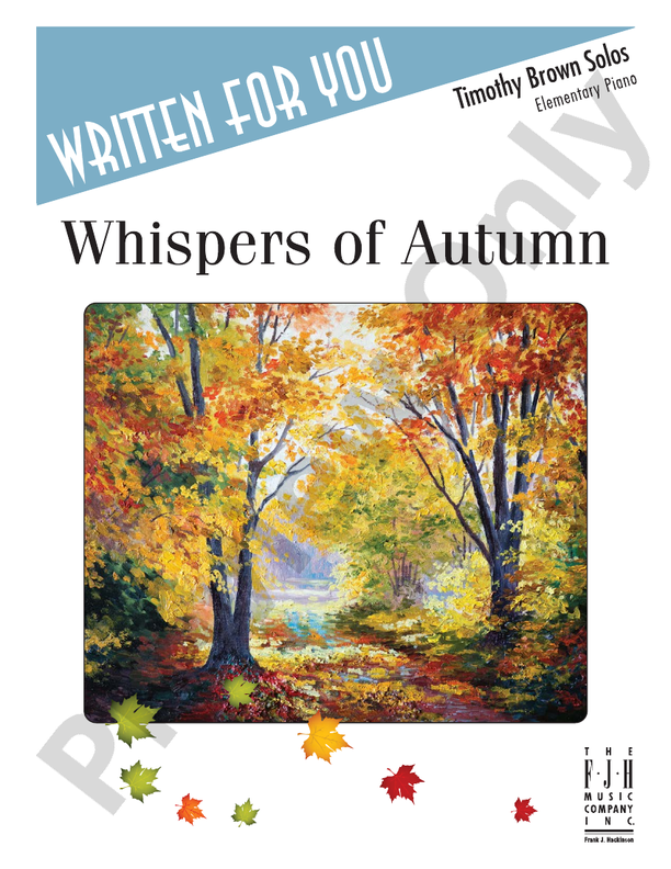 Whispers of Autumn - Piano (Digital Download)