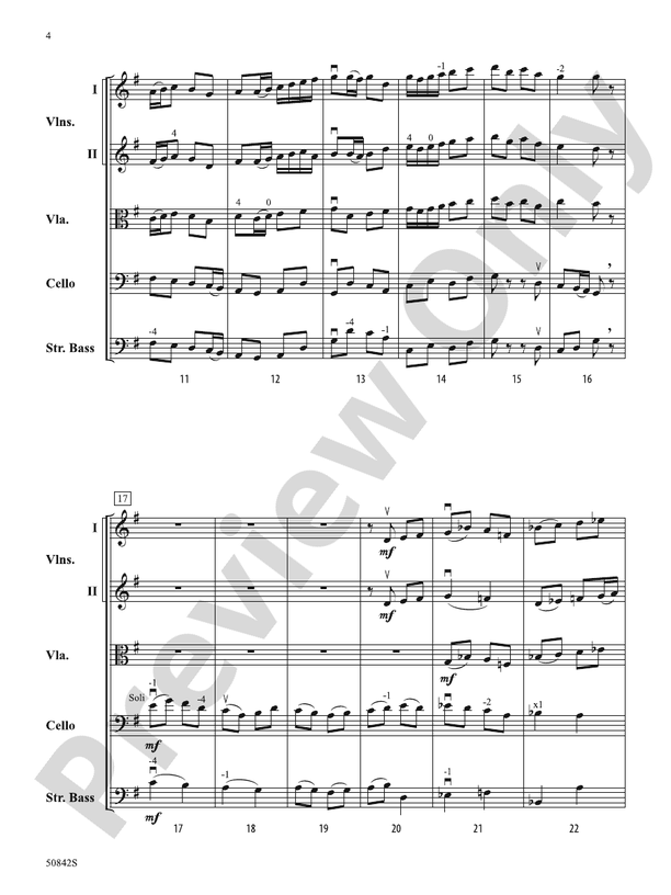 To the Feast! – String Orchestra Conductor Score & Parts
