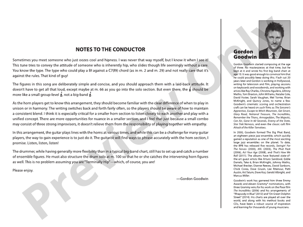 Terminally Hip (Grade 3) - Jazz Ensemble Conductor Score & Parts (Digital Download)