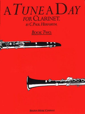 Tune A Day Book 2 Clarinet - Paul Herfurth - Boston Music Company