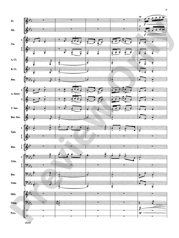 A Longford Legend - Concert Band Conductor Score & Parts (Digital Download)