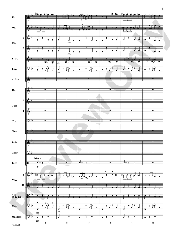 Habanera – Full Orchestra Conductor Score & Parts (Digital Download)