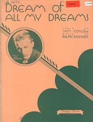 Dream Of All My Dreams - Lou Baker - PVG (Digital Download)