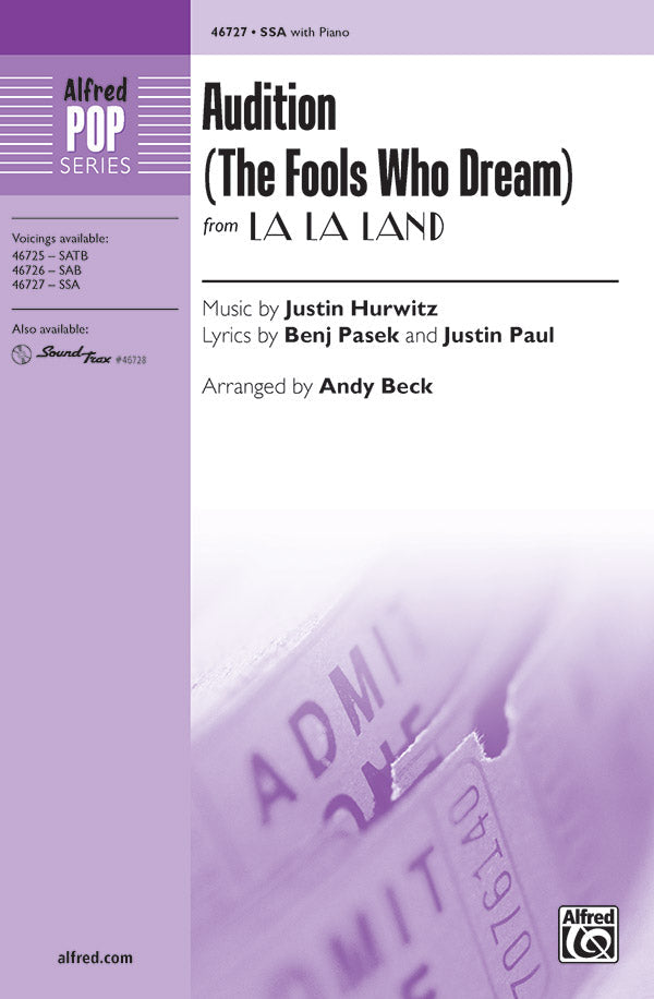 Audition (The Fools Who Dream) SSA