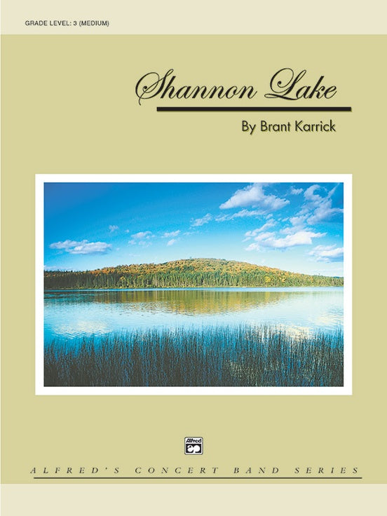 Shannon Lake - Concert Band Conductor Score & Parts (Digital Download)