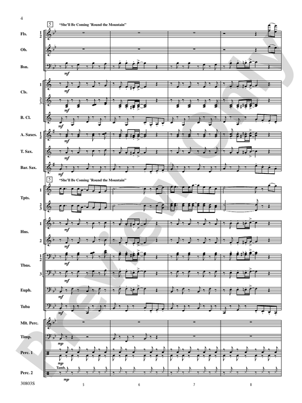 Appalachian Tapestry - Concert Band Conductor Score & Parts (Digital Download)