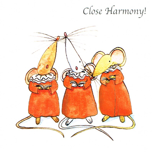 Greeting Card Close Harmony