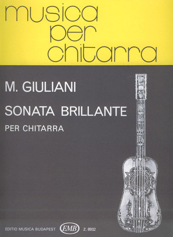 Giuliani - Sonata Brillante Op15 - Guitar Solo EMB Z8932