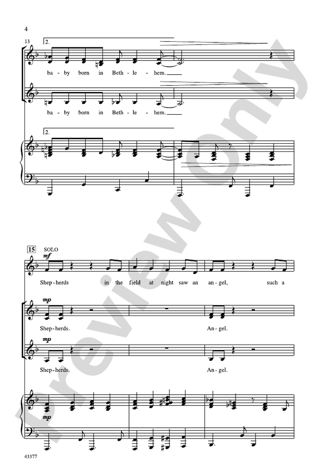 Can You Hear the Angels? – SSA Choral Octavo (Digital Download)