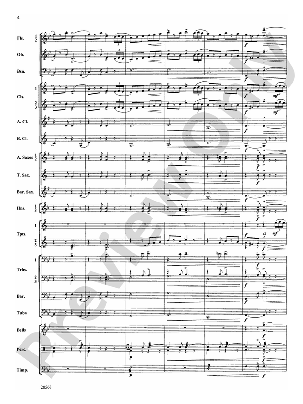 Marche Lorraine - Concert Band Conductor Score & Parts (Digital Download)