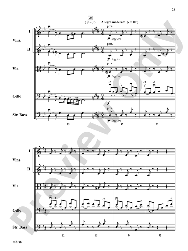 Hemispheres - String Orchestra Conductor Score & Parts (Digital Download)
