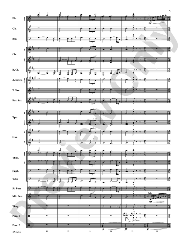 Pezzo in forma di Sonatina - Concert Band Conductor Score & Parts (Digital Download)