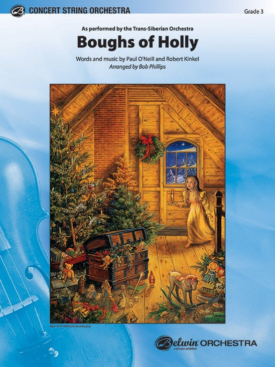 Boughs of Holly - String Orchestra Conductor Score & Parts (Digital Download)
