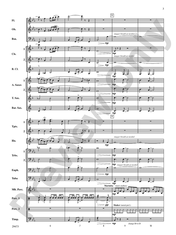 Companions on the Journey - Concert Band Conductor Score & Parts (Digital Download)