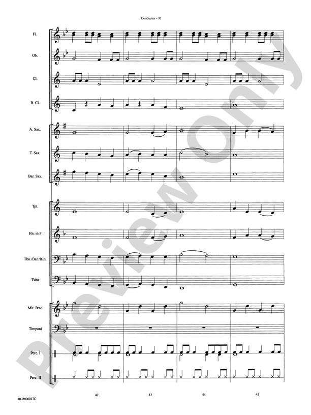 Tidings of Joy! - Concert Band Conductor Score & Parts (Digital Download)