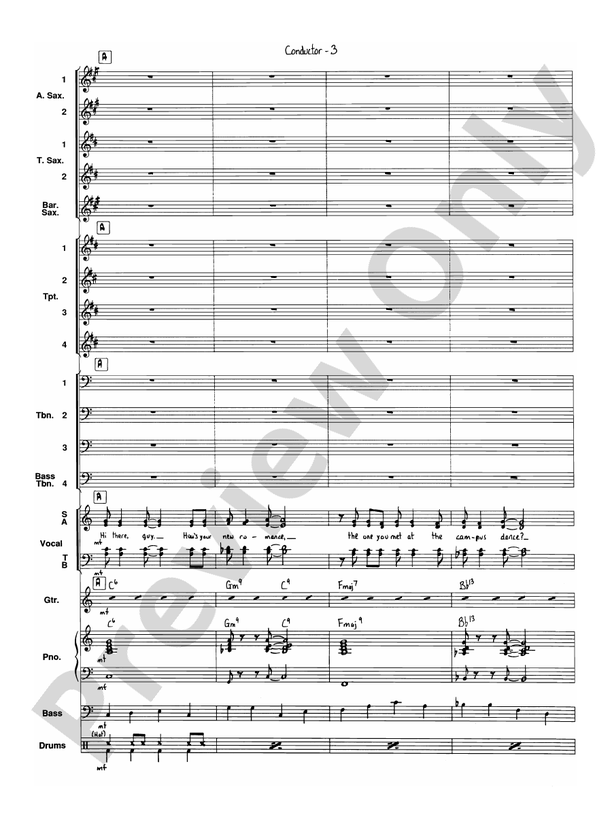 I've Got a Gal in Kalamazoo - Jazz Ensemble Conductor Score & Parts (Digital Download)