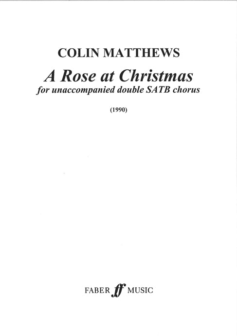 A Rose at Christmas - SATB Chorus (Digital Download)