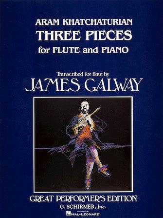 Khatchaturian - 3 Pieces - Flute/Piano Accompaniment 50480024