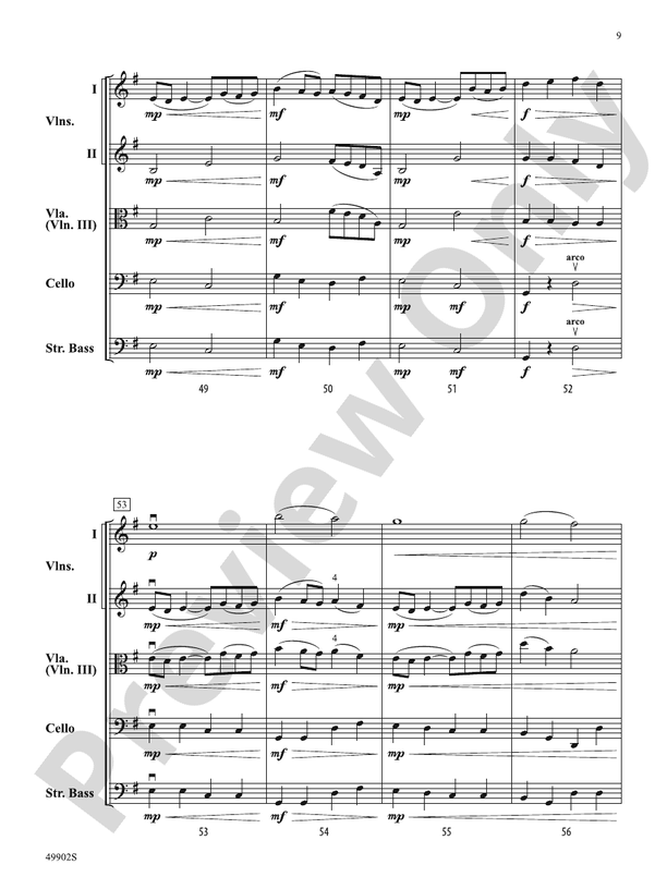 Volcano - String Orchestra Conductor Score & Parts (Digital Download)