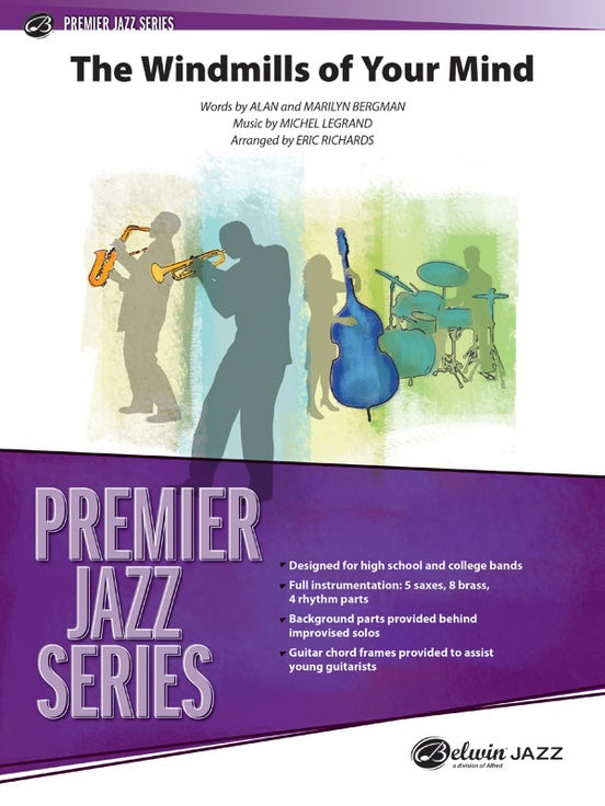 The Windmills of Your Mind - Jazz Ensemble Conductor Score & Parts(Digital Download)