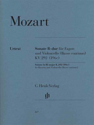 Sonata in B flat Major K 292 Bassoon/Piano