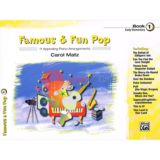 Famous & Fun Pop Book 1