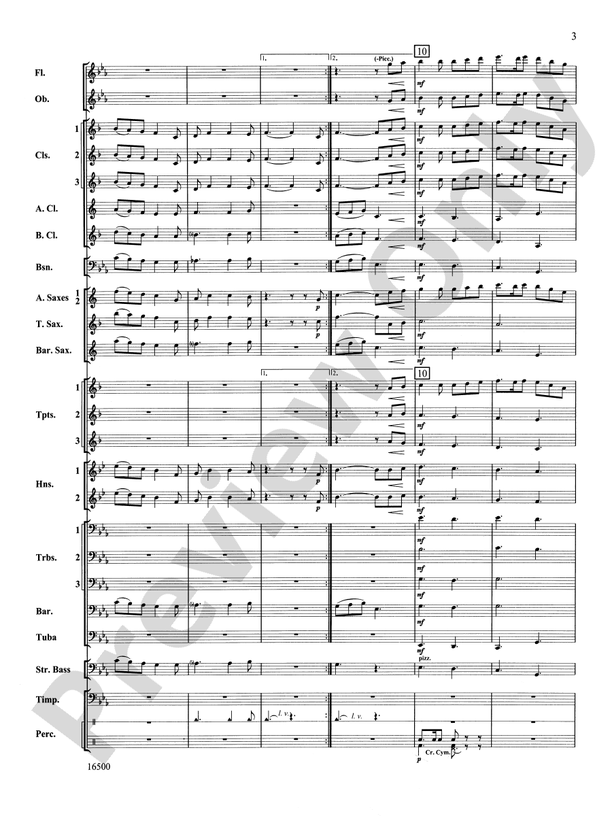 Ravensgate - Concert Band Conductor Score & Parts (Digital Download)