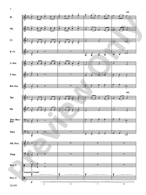 Carpathian Castle - Concert Band Conductor Score & Parts (Digital Download)