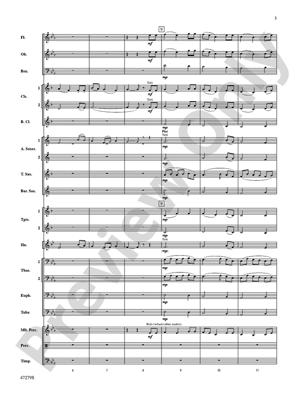 Beach Spring (Grade 2.5) - Concert Band Conductor Score & Parts (Digital Download)