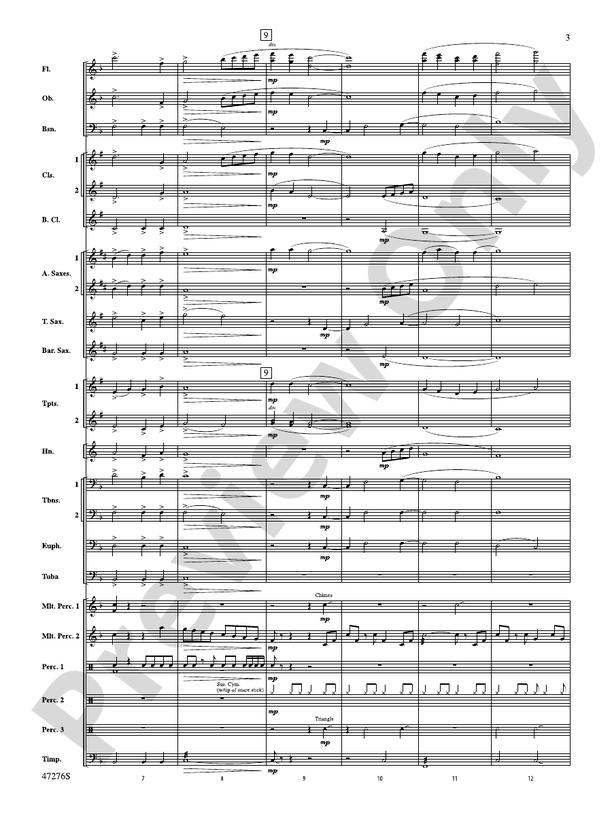 Journey - Concert Band Conductor Score & Parts (Digital Download)
