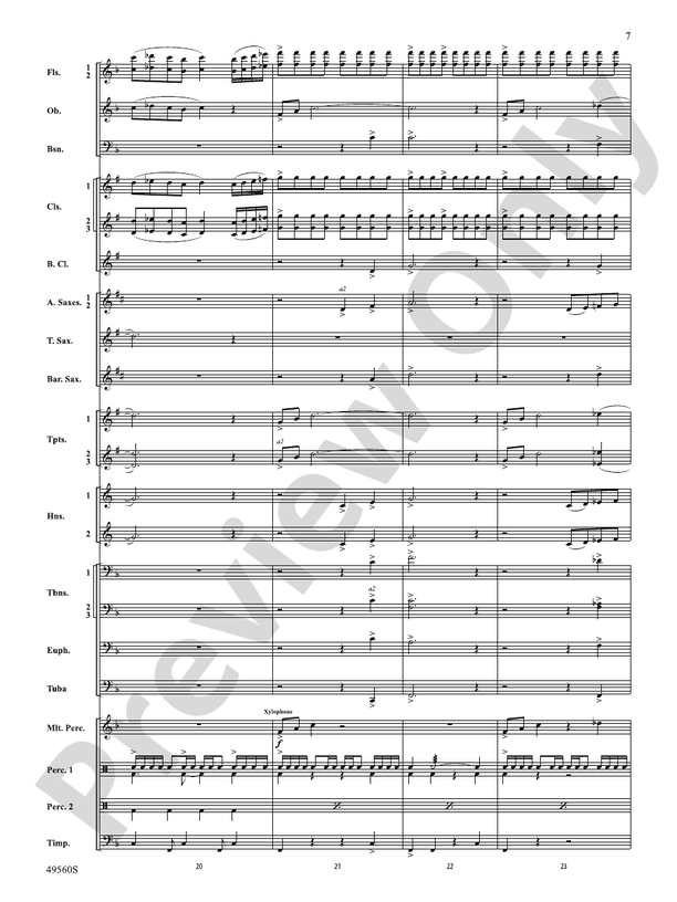 The Gates of Morocco - Concert Band Conductor Score & Parts (Digital Download)