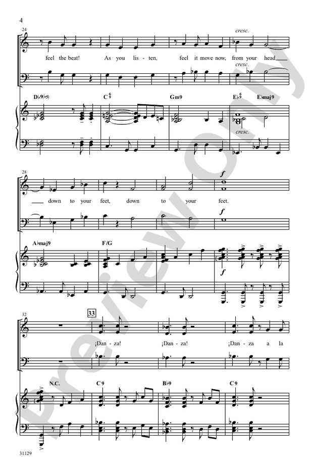¡Danza! - SAB Choral Octavo (Digital Download)