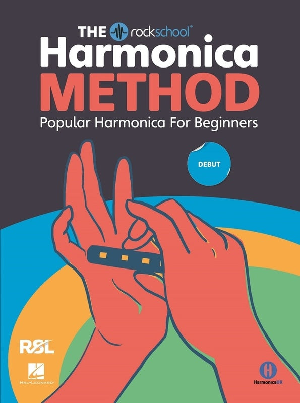 Rockschool Harmonica Method: Debut - Harmonica/Audio Access Online Rock School RSK200186
