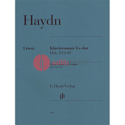 Haydn - Sonata Hob16 #49 Eb - Piano Solo Henle HN359