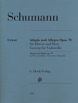 Adagio and Allegro Op 70 for Cello and Piano