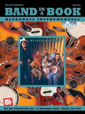 Band In A Book Bluegrass Instrumentals Bk/Cd -