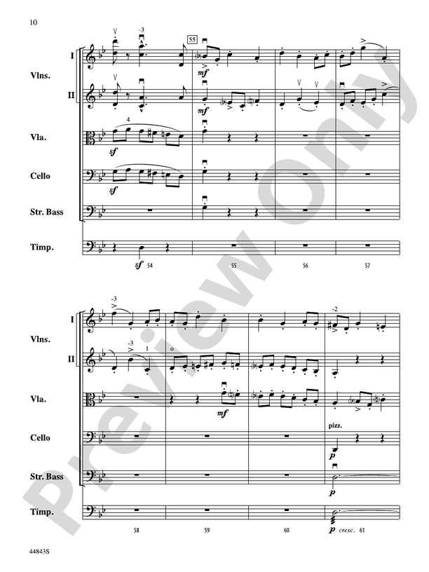 Enigma Variations - String Orchestra Conductor Score & Parts (Digital Download)