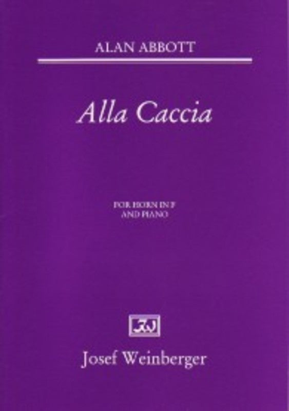 Abbot - Alla Caccia - French Horn/Piano Accompaniment Weinberger M570054206