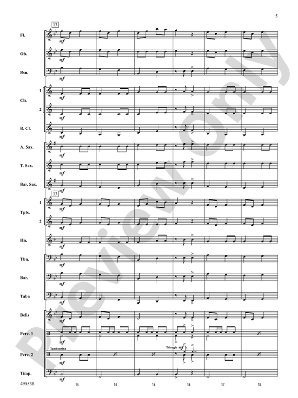 Hanukkah Dances - Concert Band Conductor Score & Parts (Digital Download)