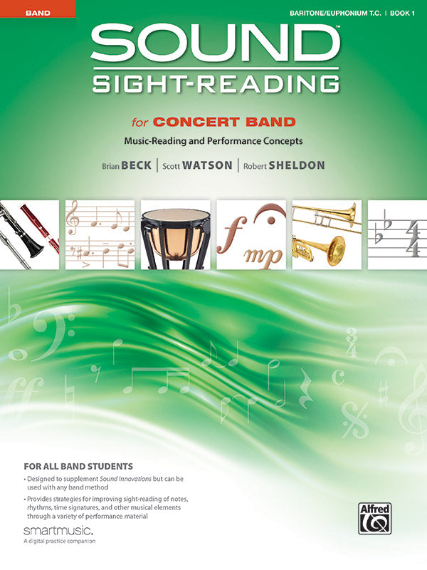Sound Sight-Reading for Concert Band Book 1 - Baritone TC - Beck Brian; Watson Scott; Sheldon Robert Alfred 48572