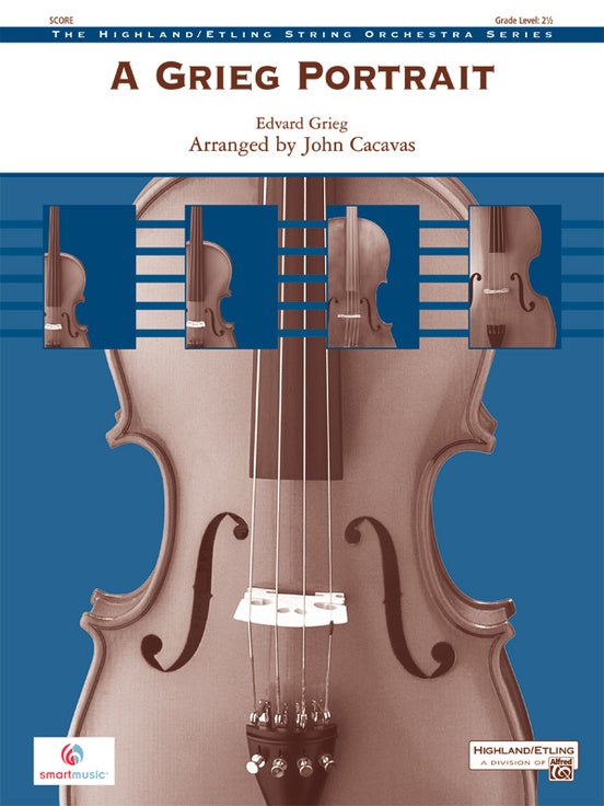 A Grieg Portrait – String Orchestra Conductor Score & Parts (Digital Download)